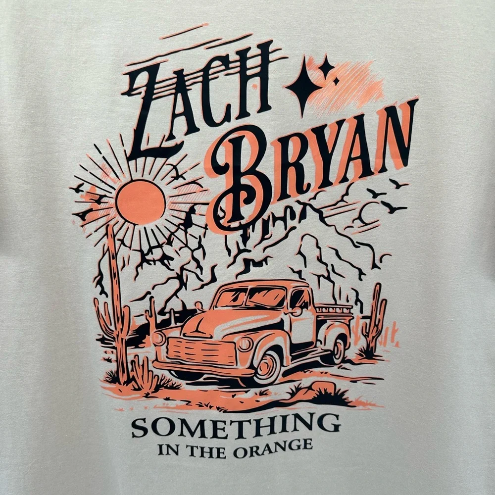 Zach Bryan Something in the Orange graphic tee - Picture 2 of 2
